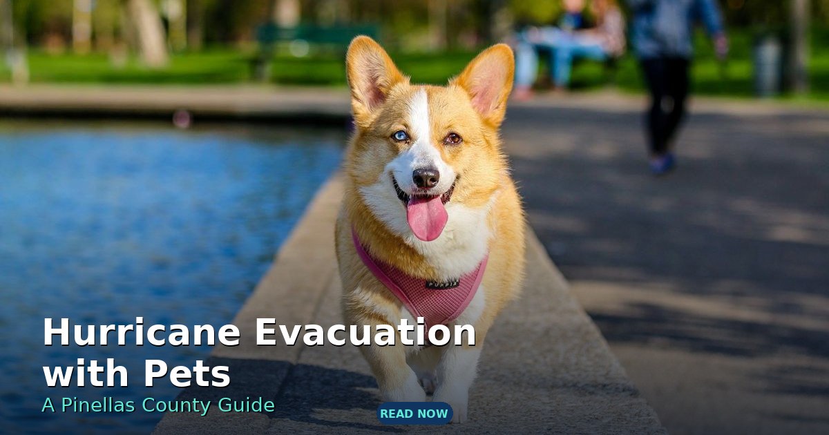 Hurricane evacuation with pets